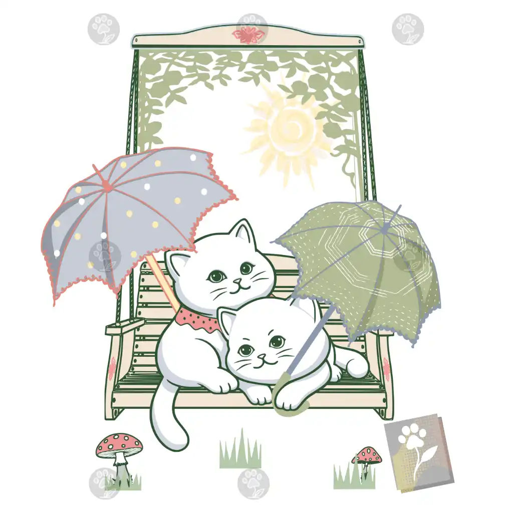 Umbrella Kitten Swing — Wearable Art