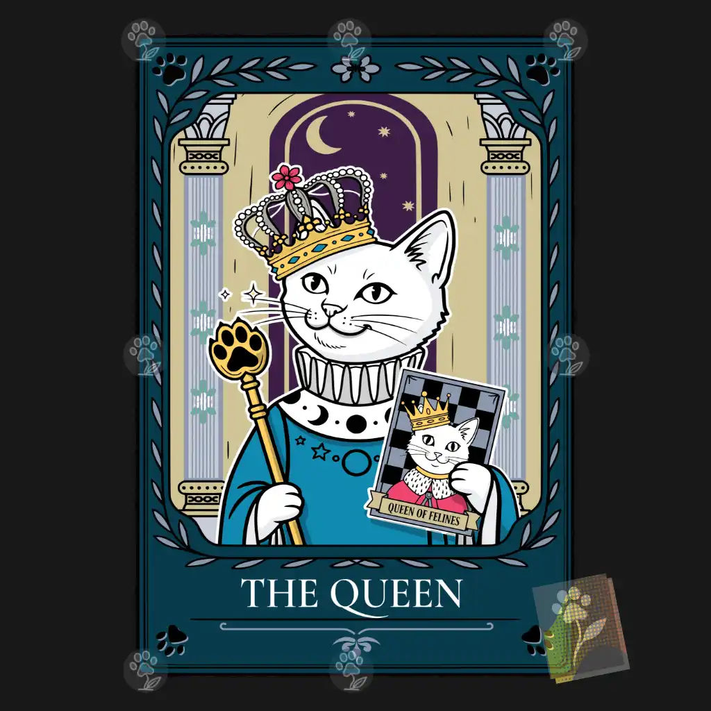 Queen Cat Tarot — Wearable Art