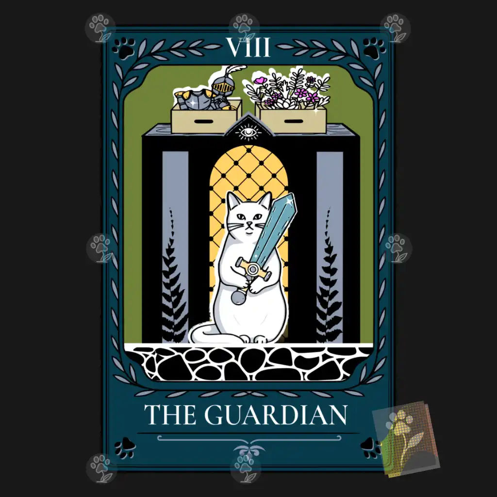 Guardian Tarot Cat — Wearable Art