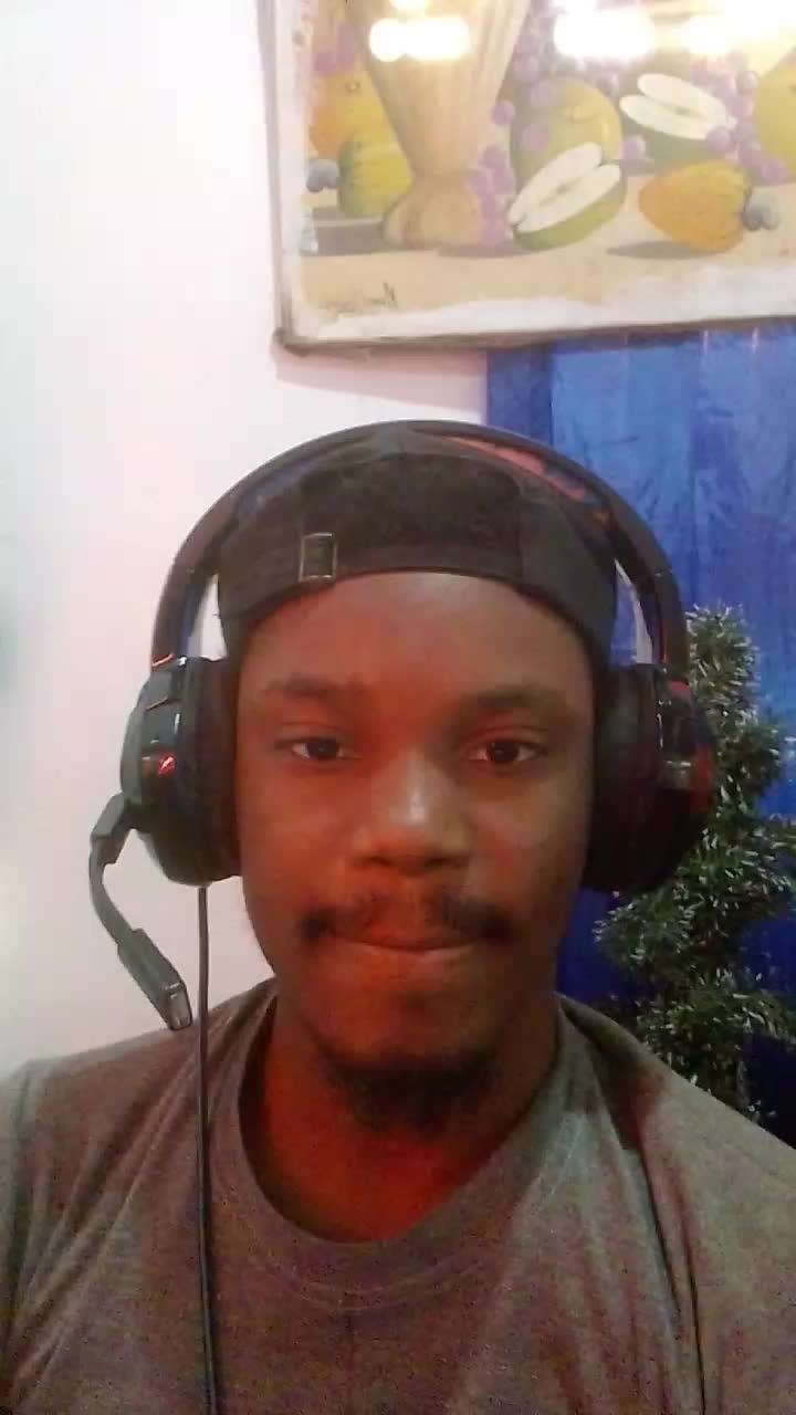 Taking call at call Center 
