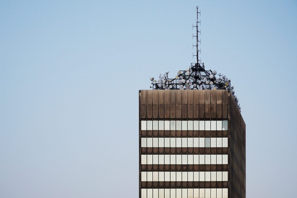 Antenna on Building