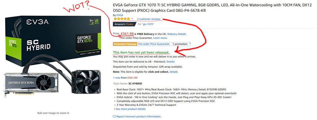 Overpriced GPU