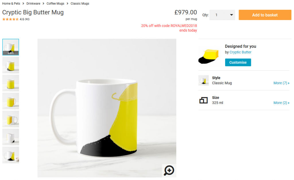 Overpriced Mug