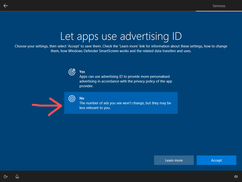 Disable Advertising ID