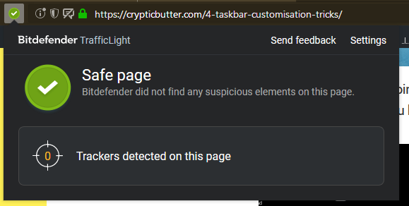 Bitdefender TrafficLight