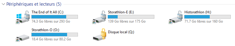 BitLocker securely encrypts any NTFS storage drive or partition of your choosing