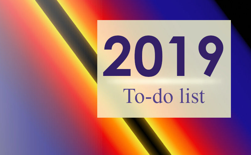 The List of Productive Things You Should Do in 2019