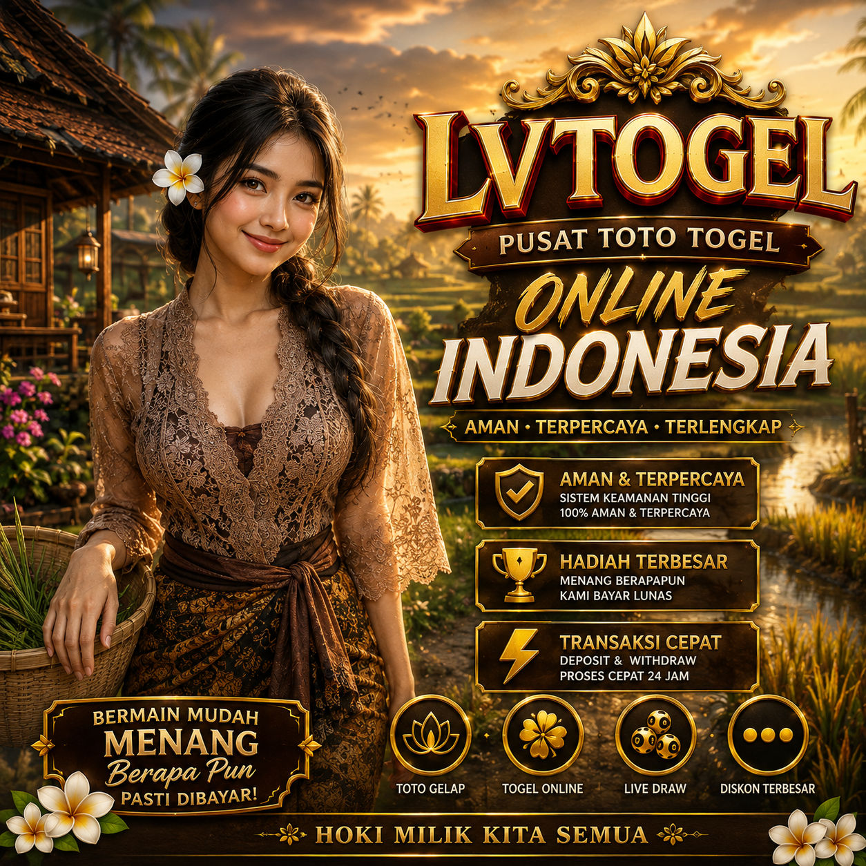 LVTOGEL : Gadis Desa Peracik Angka Besar Kecil Bolak Balik