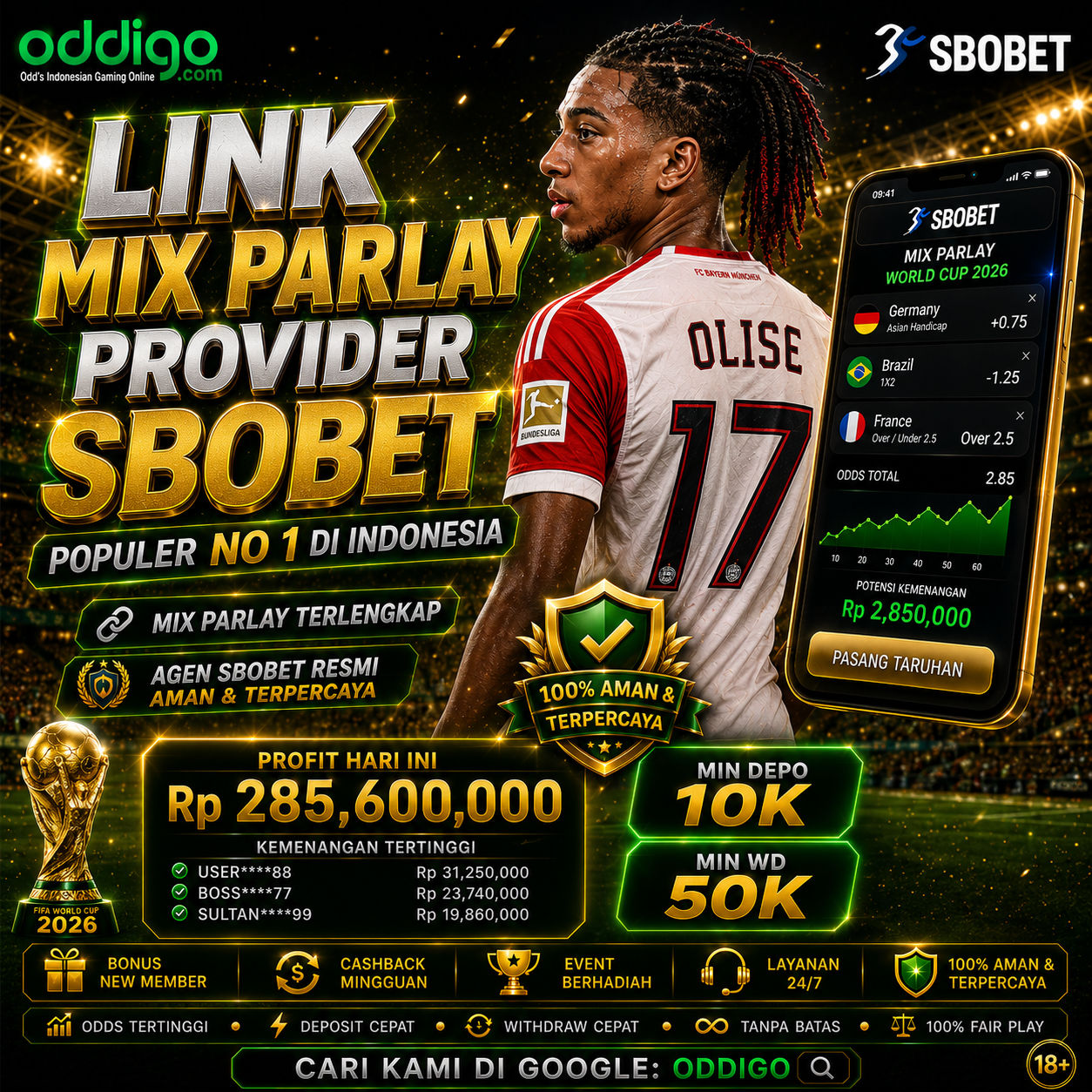 ODDIGO Banner