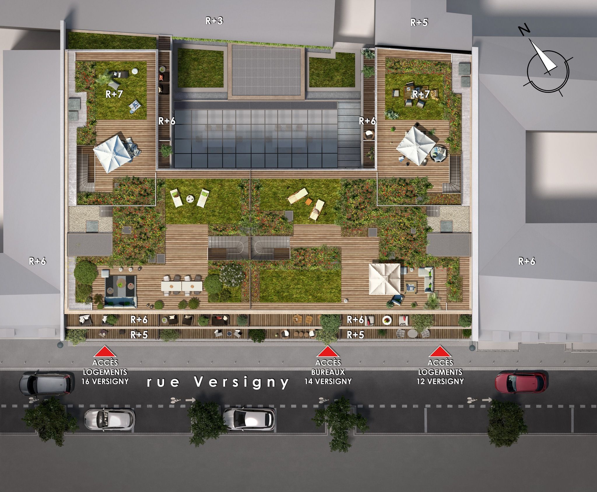 Plan Appartement Atelier Versigny -Nue-propriété