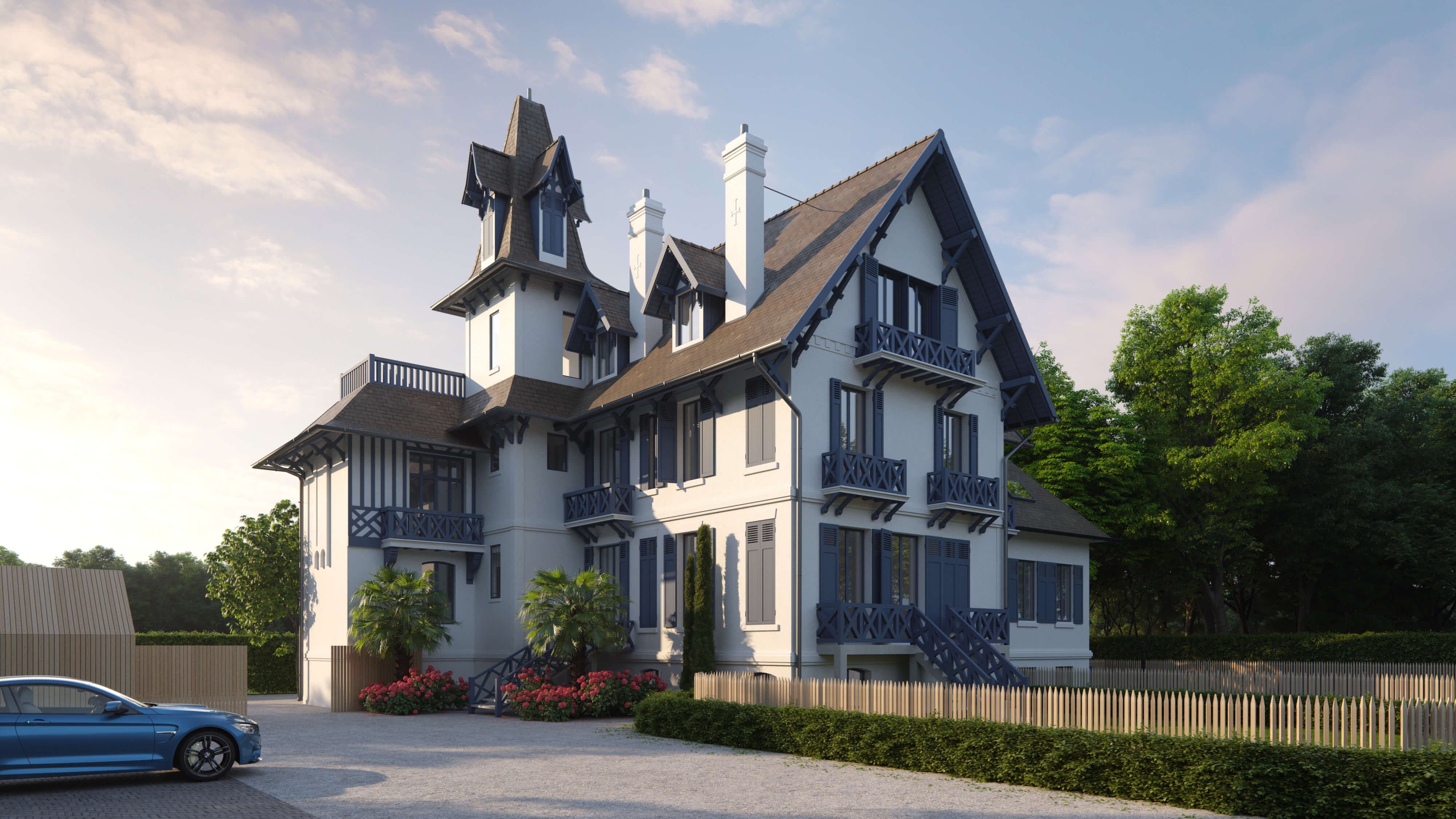 Manoir de Hennequeville – Trouville-sur-mer | Déficit Foncier - Cheval Blanc Patrimoine