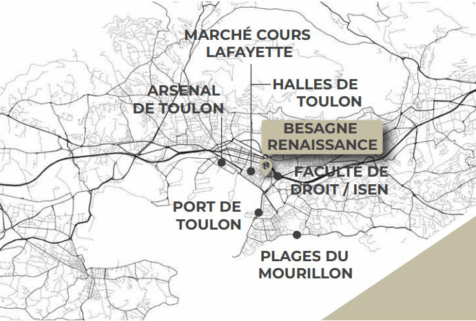 Besagne Renaissance  – Toulon | Déficit Foncier - Cheval Blanc Patrimoine
