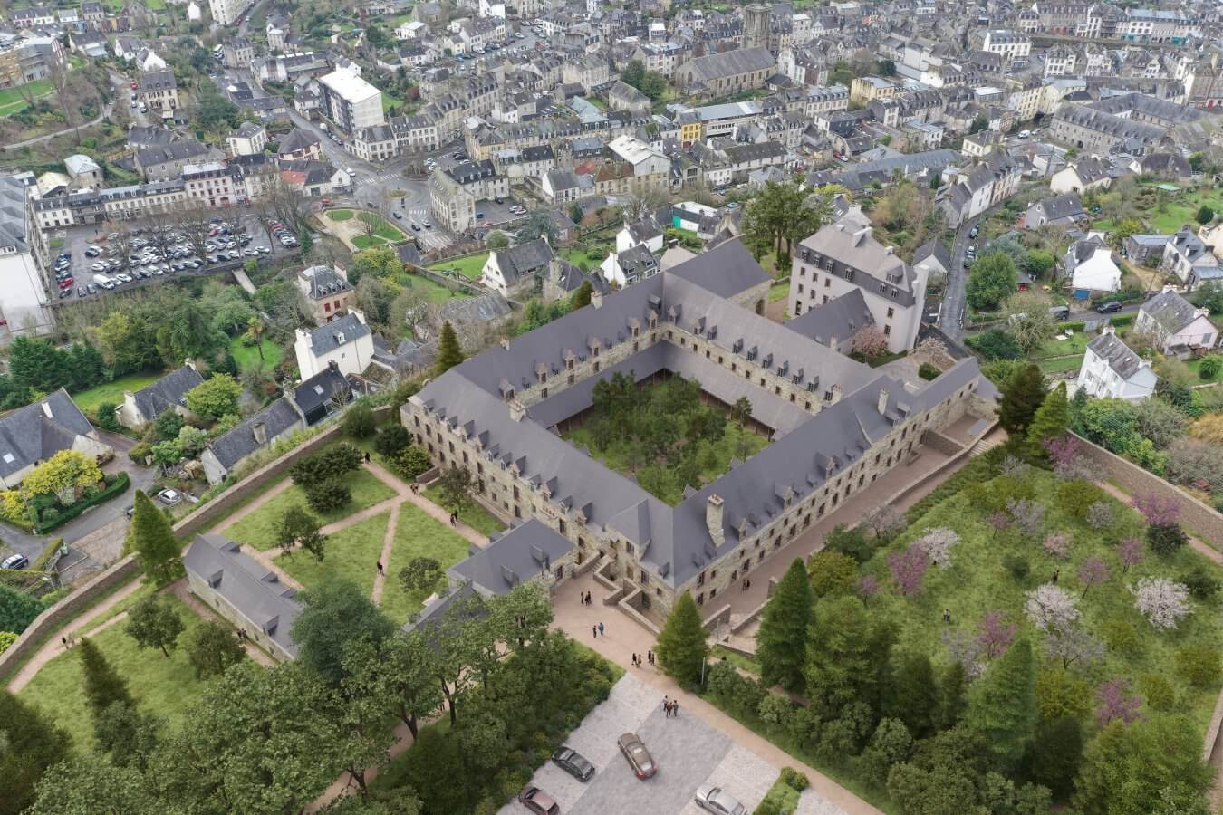 Ancien Couvent des Ursulines – Morlaix | Monuments Historiques - Cheval Blanc Patrimoine