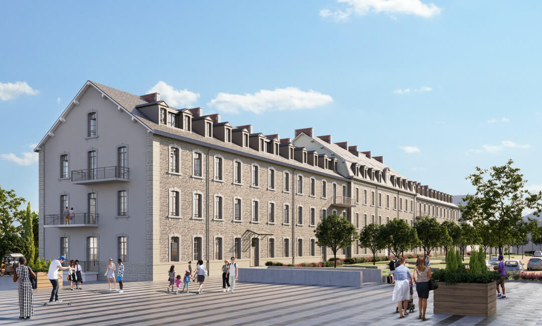 Caserne de Beaumanoir à Dinan – Déficit Foncier / Denormandie – - Cheval Blanc Patrimoine