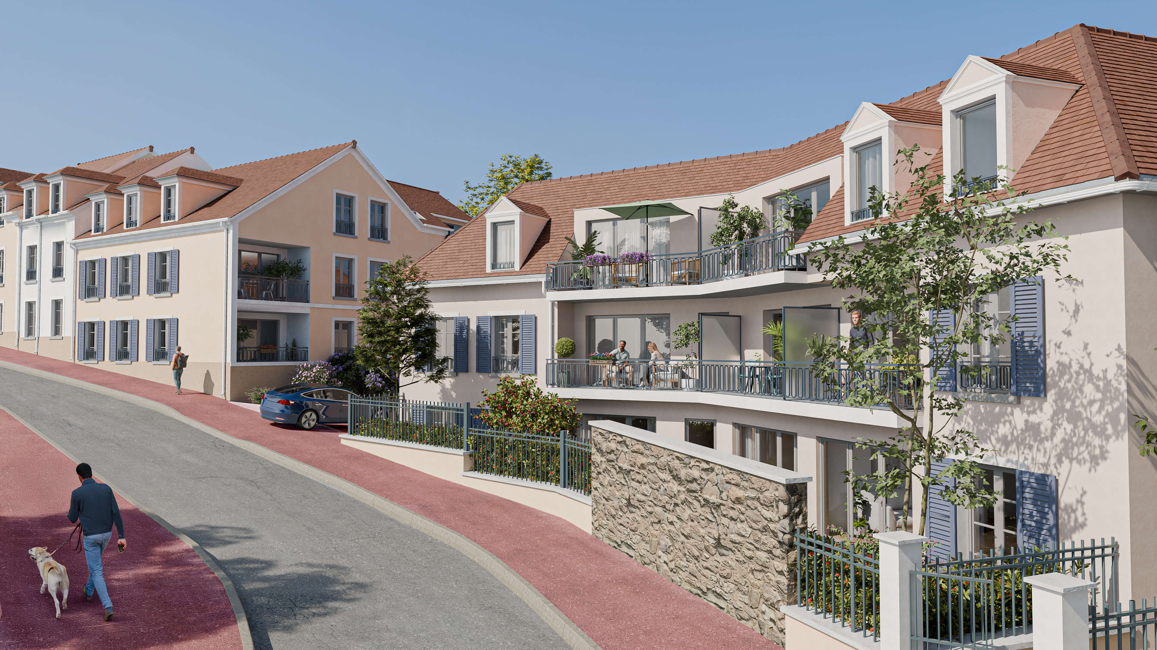 marly le roi façade extérieur