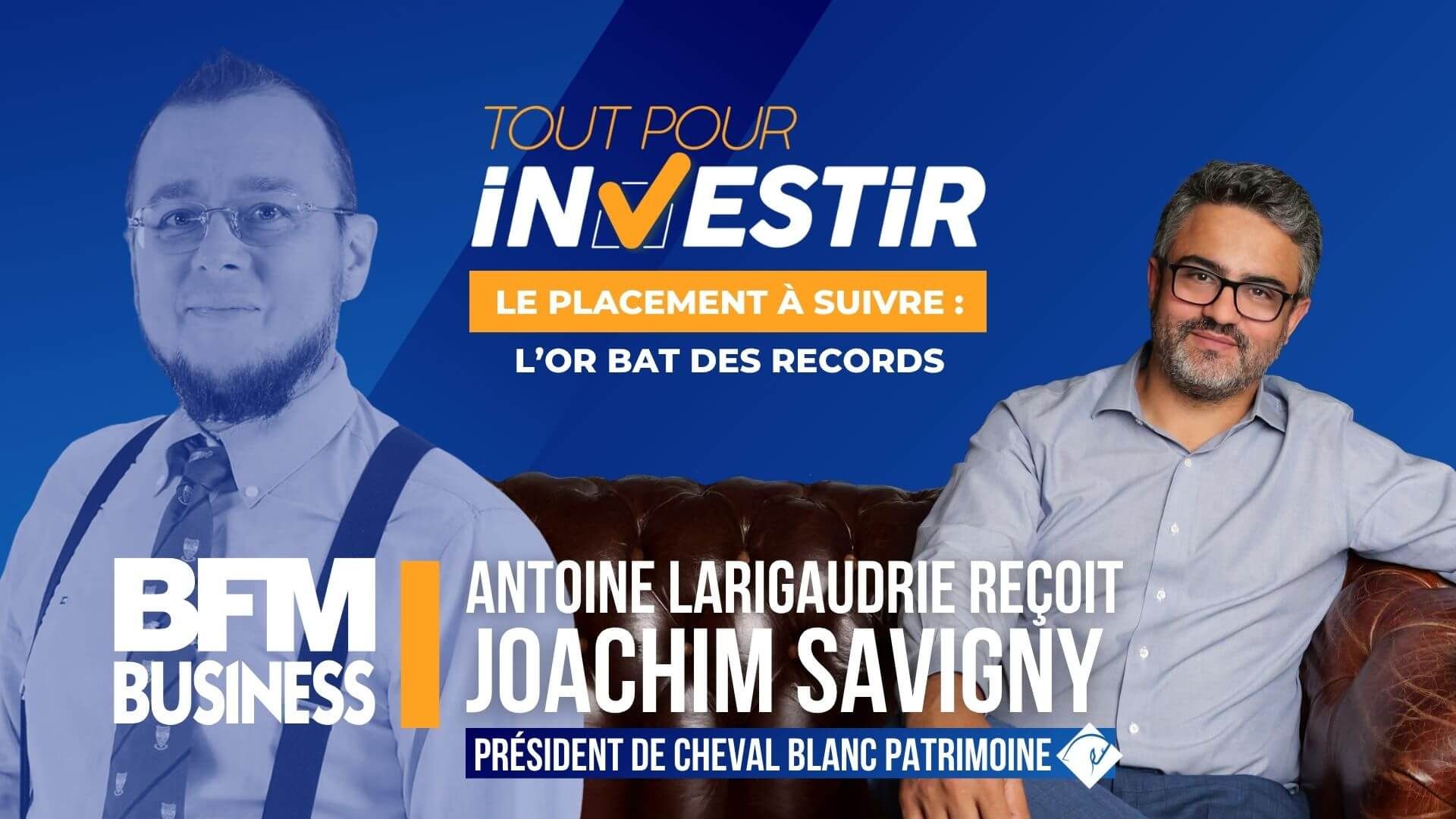 Le placement à suivre : L&rsquo;or bat les records - Cheval Blanc Patrimoine