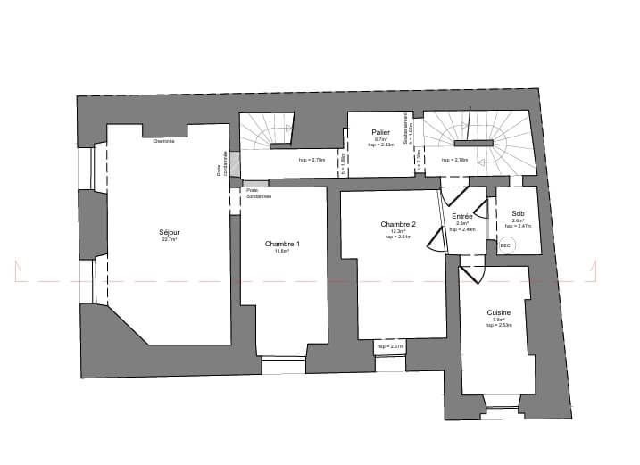 2, Rue des Faures – loi Malraux – Bordeaux - Cheval Blanc Patrimoine