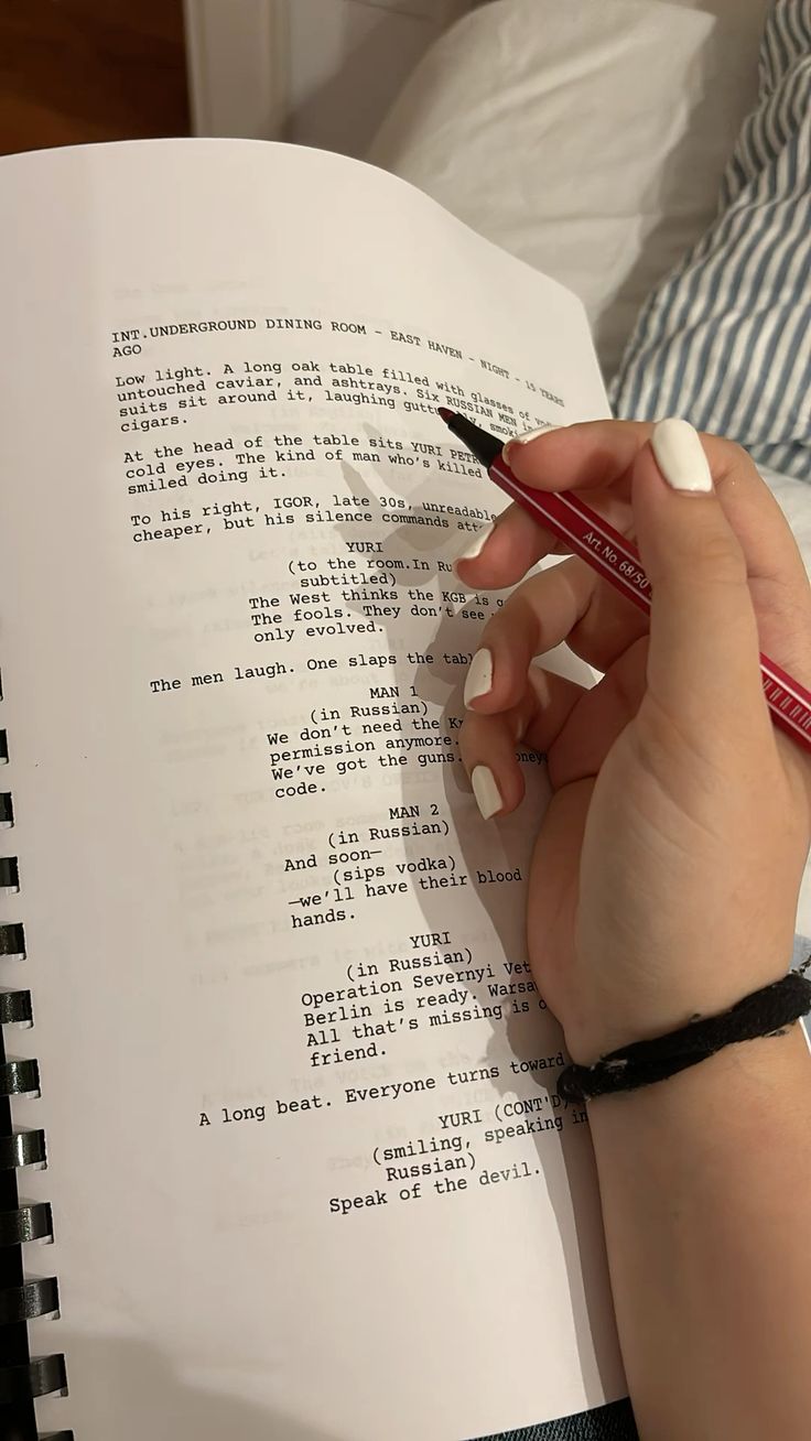 Script writing