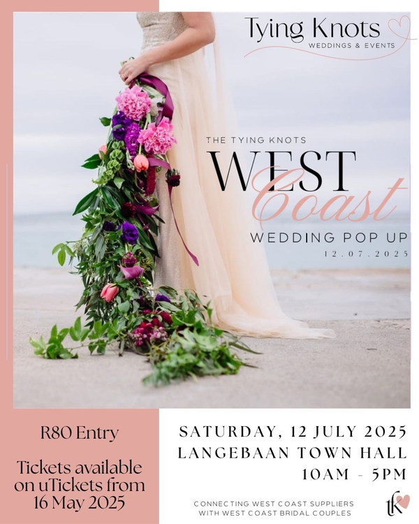 West Coast Wedding Pop-Up Expo flyer