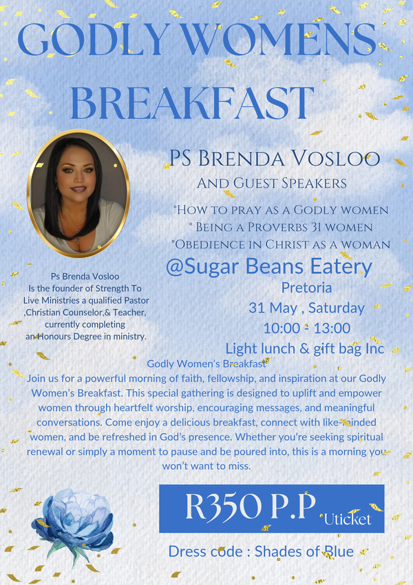 Godly Women's Breakfast flyer