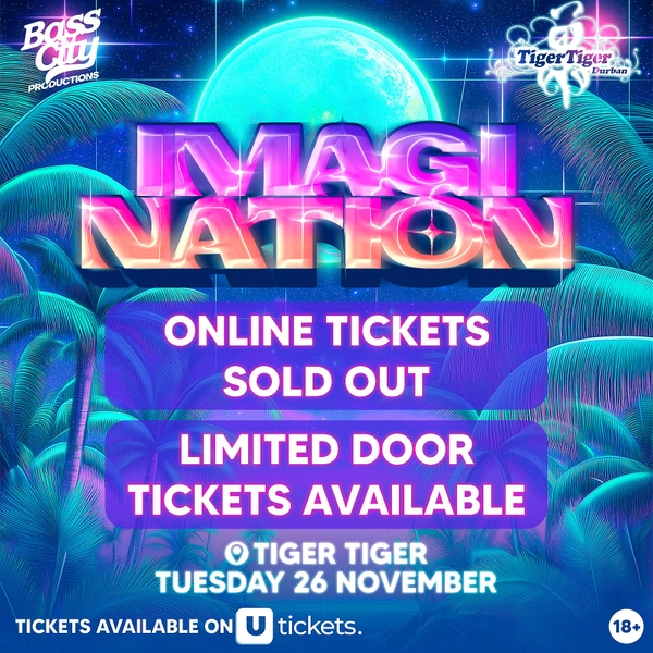 Imagination | Tiger Tiger | Tues 26 Nov flyer