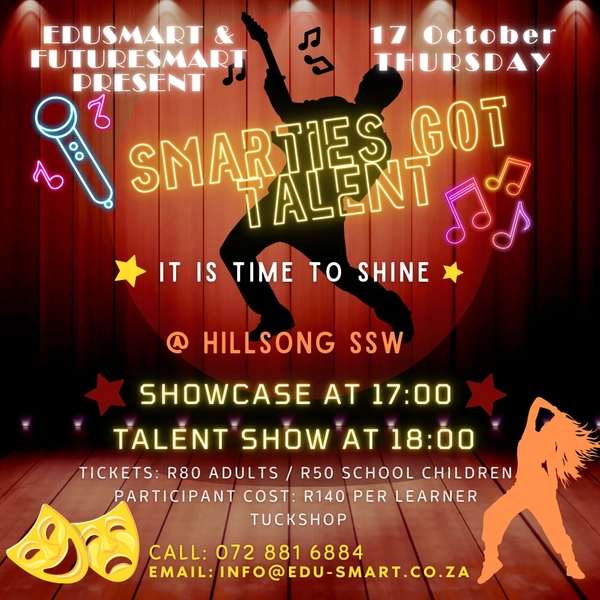 Smarties Got Talent flyer