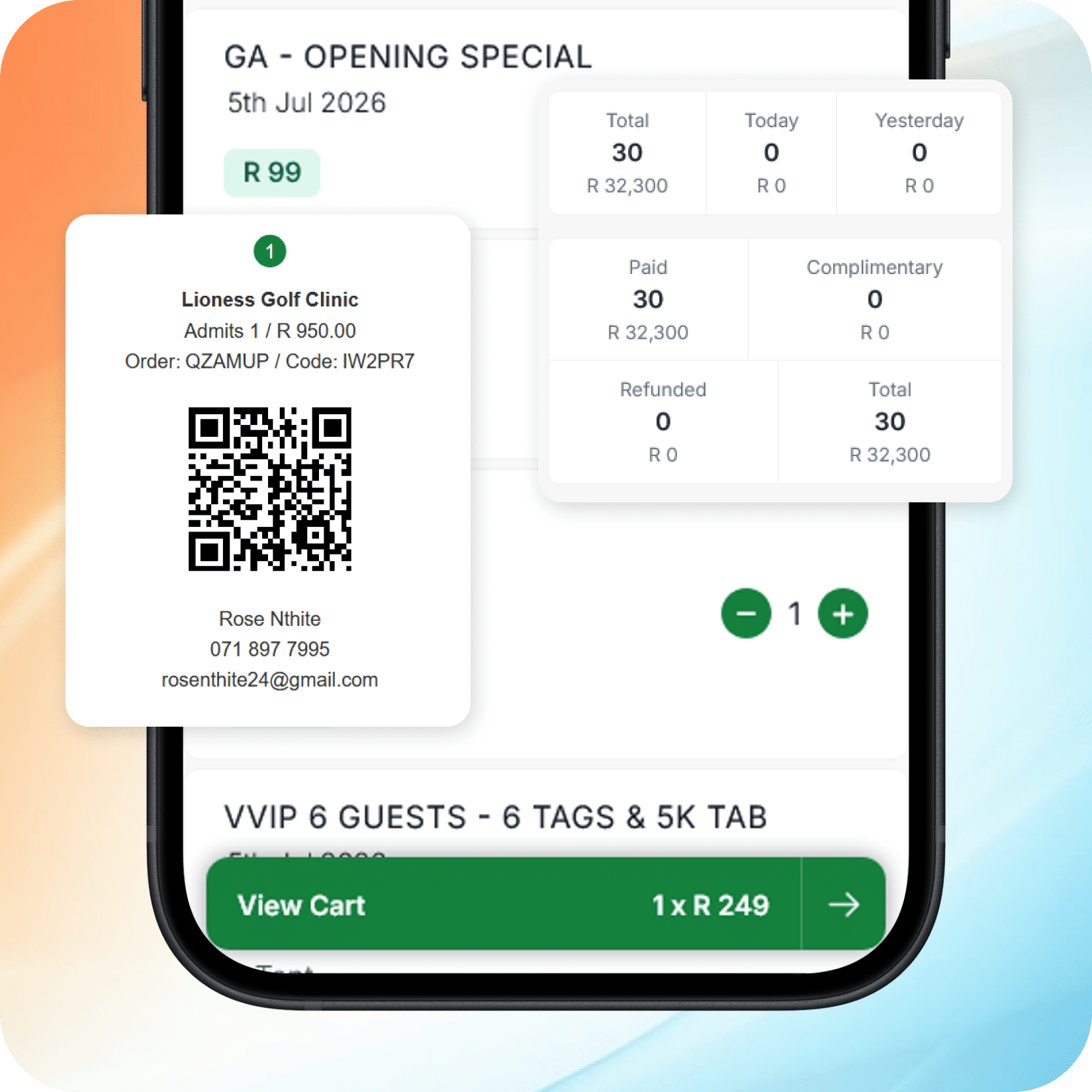 uTickets process of selling tickets online