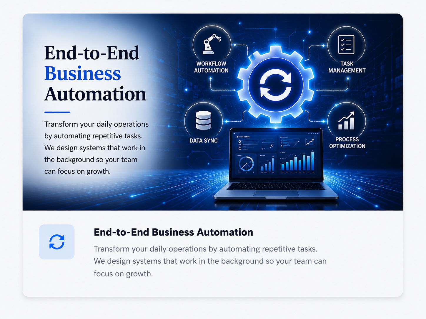 End-to-End Business Automation