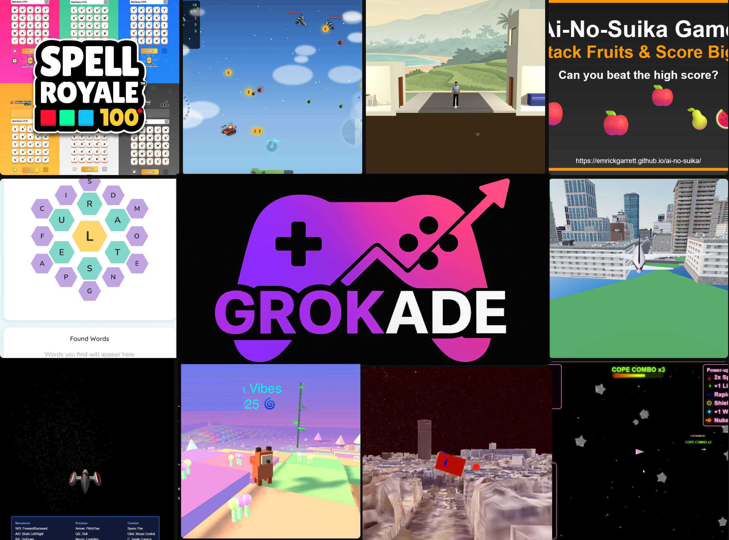Vibe Gaming Weekly 3 - Indie Spotlight: 12 Fresh AI-Built Games to Play Now