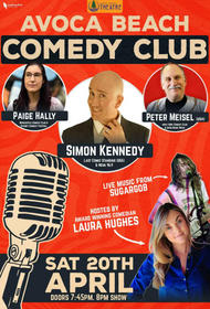 Avoca Beach Comedy Club - 20th April