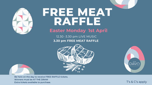 Free Meat Raffle