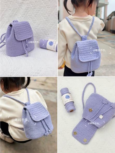 Balo mini tím lavender