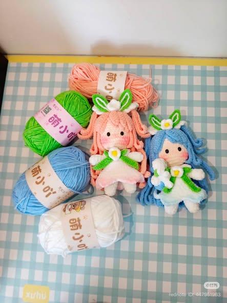 Cặp búp bê tiên hoa cỏ ba lá