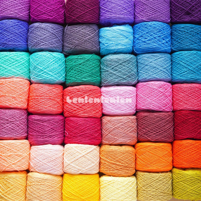 Len Sợi Cotton Việt Nam 1mm - Sợi CTVN 1mm chính hãng Craft Yarn, móc Bikini/áo/nón/thú bông