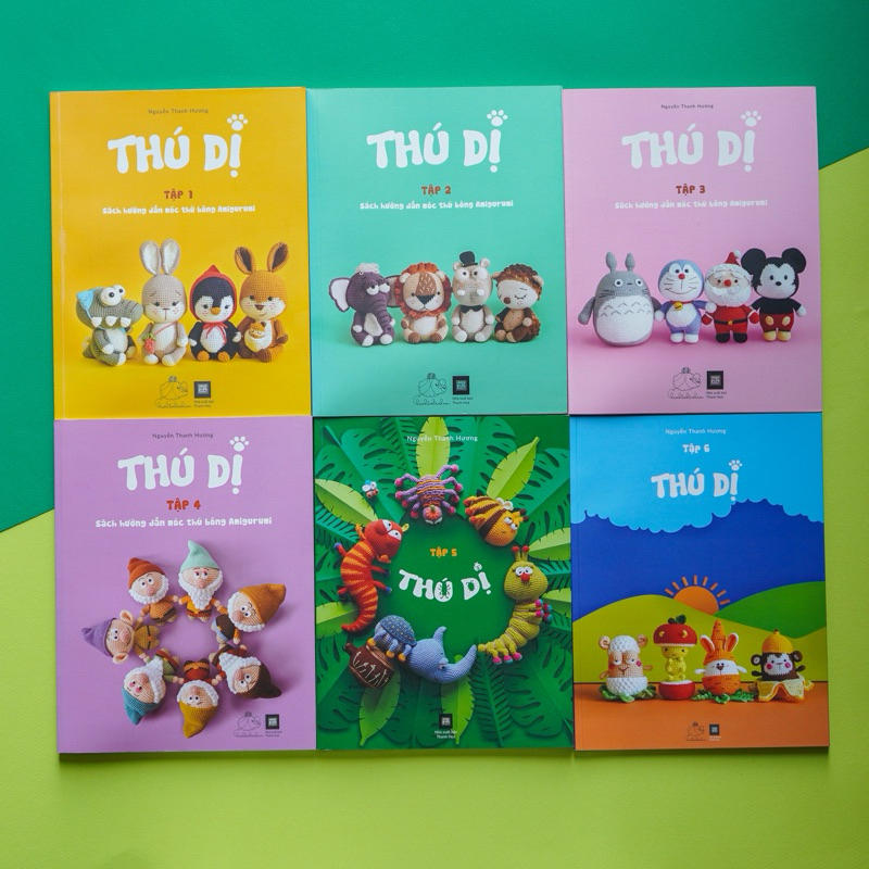 Seri Thú Dị, hướng dẫn móc thú bông Amigurumi