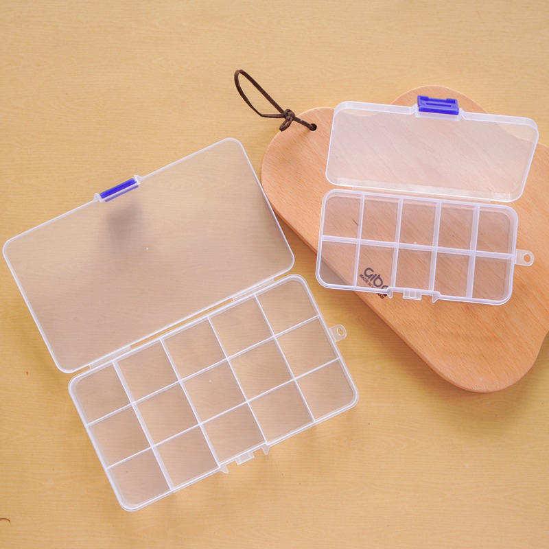 Hộp Chia Ngăn-đựng mắt, mũi, nguyên liệu đan móc handmade