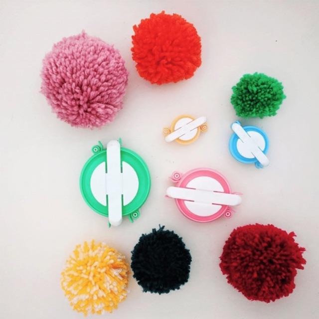 Dụng Cụ Làm Cục Bông PomPom, đủ size