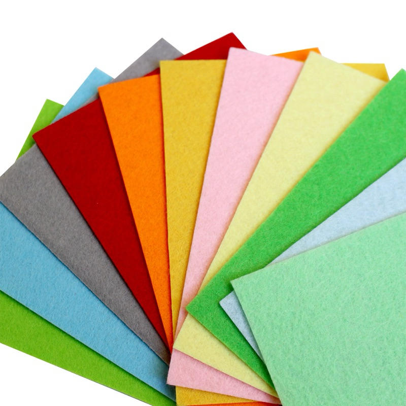 Vải Nỉ Handmade 10x10cm - miếng nỉ đủ màu, dày mịn, làm đồ handmade