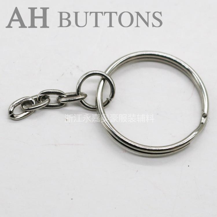 [Túi 10 cái] Móc Khóa Khoen Tròn - Phụ kiện handmade, khoen kim loại tròn