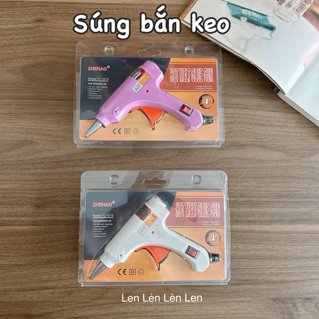 Súng Bắn Keo Nến - Súng keo cầm tay, nhanh, dùng cho handmade/đồ thủ công