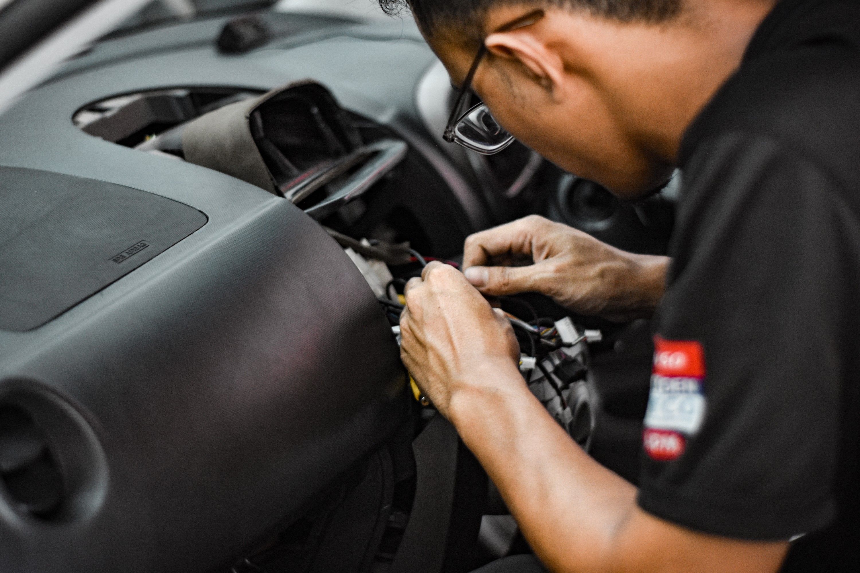 baiki aircond kereta