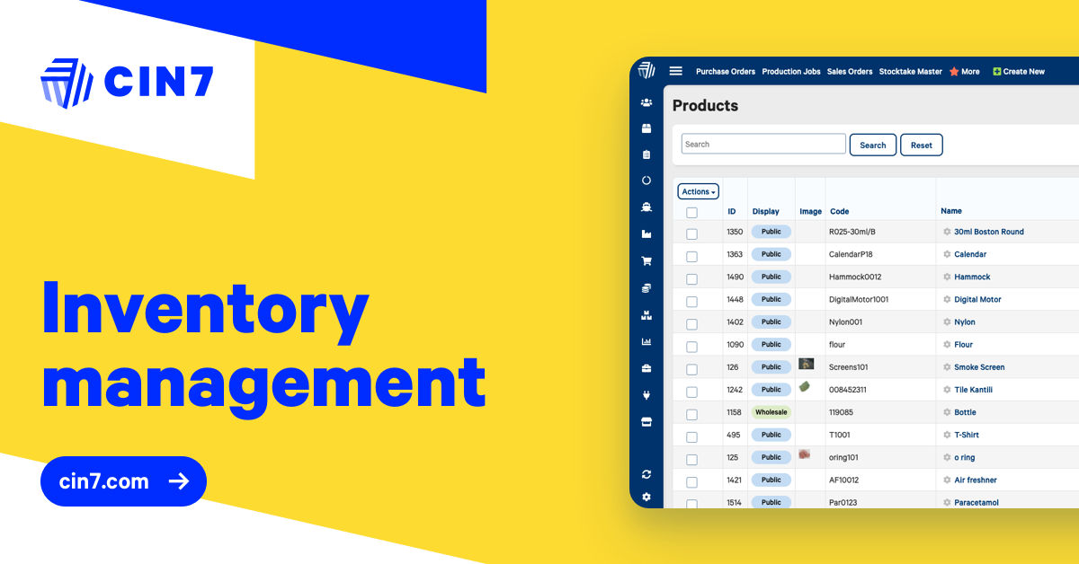 Cloud Inventory | Inventory Management Software, System - Cin7