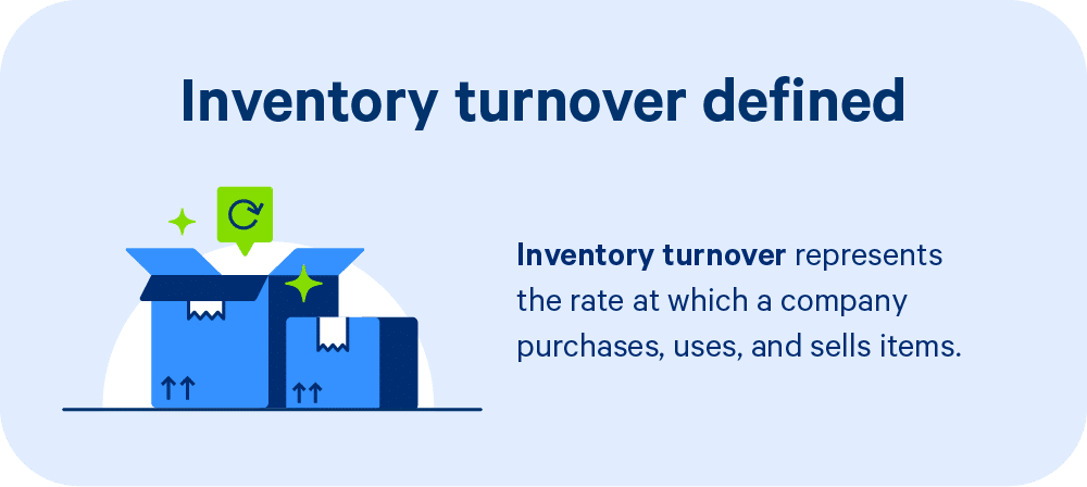 inventory turn is calculated by