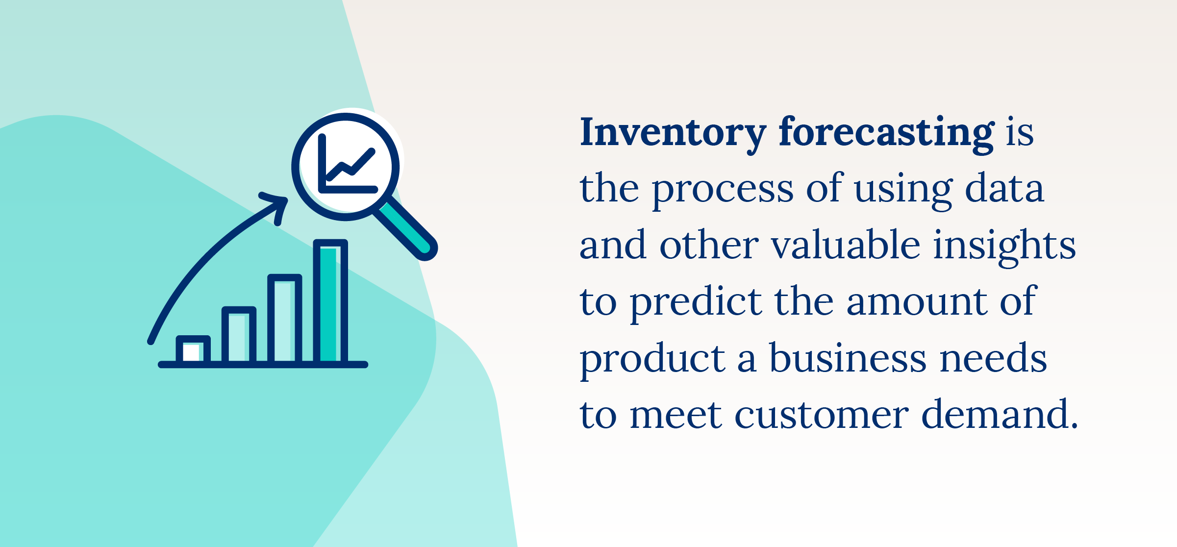 definition of inventory forecasting