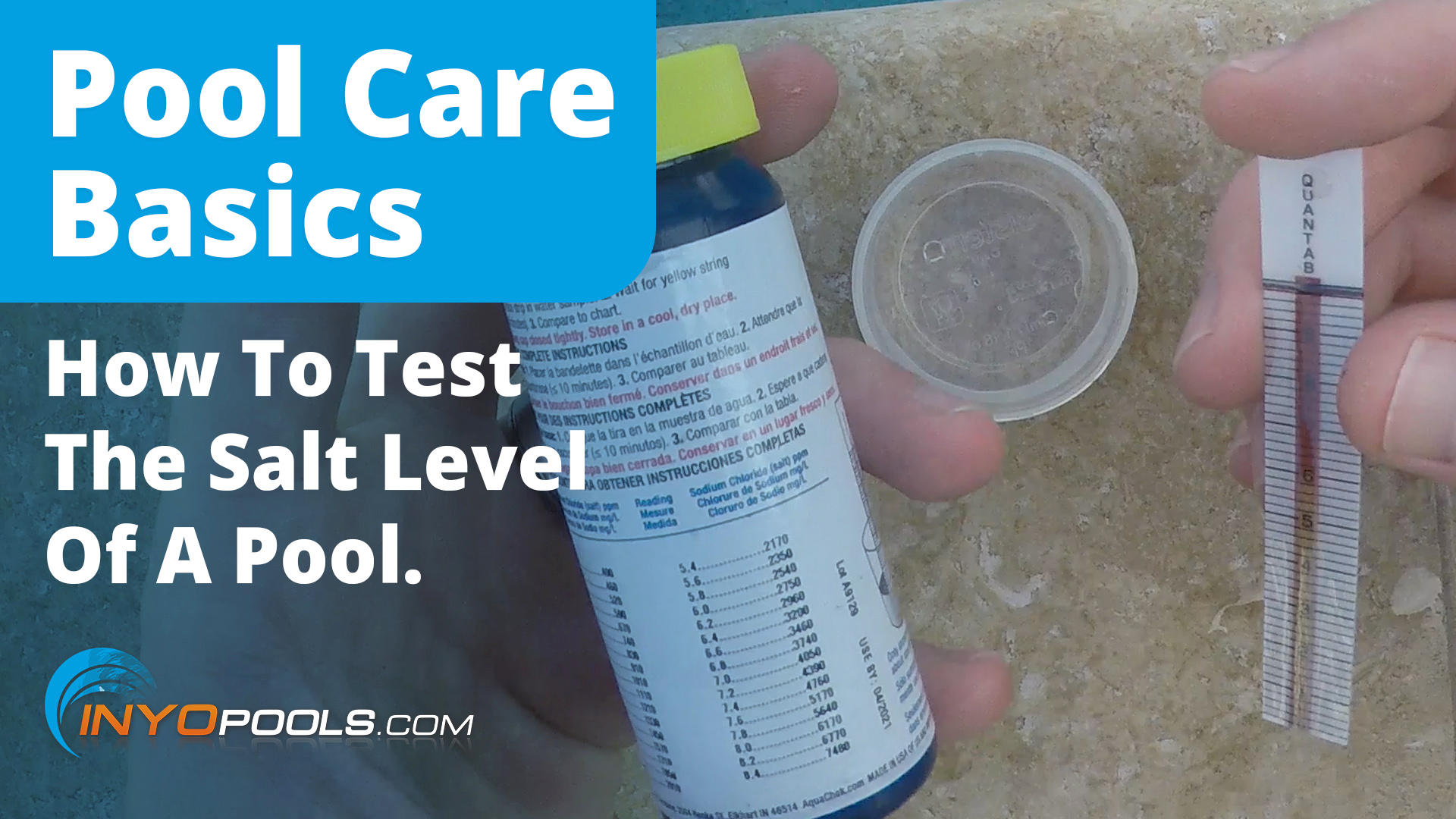 Test The Salt Level Of A Pool