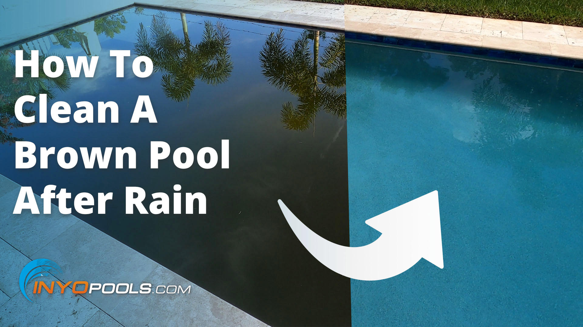 How To Clean a Brown Pool After Rain