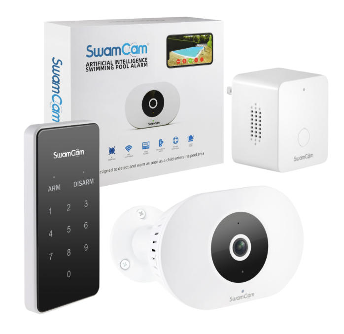 SwamCam Pool Alarm Camera System - DIY Pool Resources - INYOPools.com SwamCam Pool Alarm Camera System