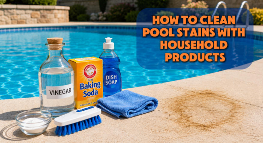 How to Clean Pool Stains with Household Products - Diy Pool Resources - Inyopools.com How to Clean Pool Stains with Household Products