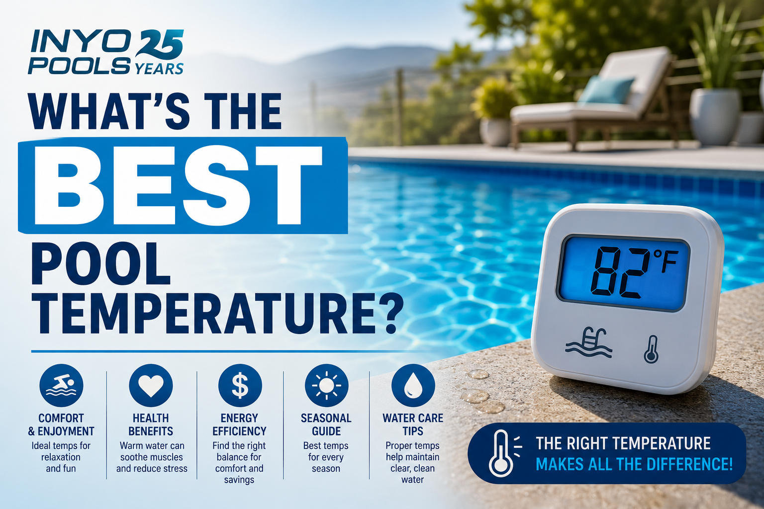 What’s the Best Pool Temperature?