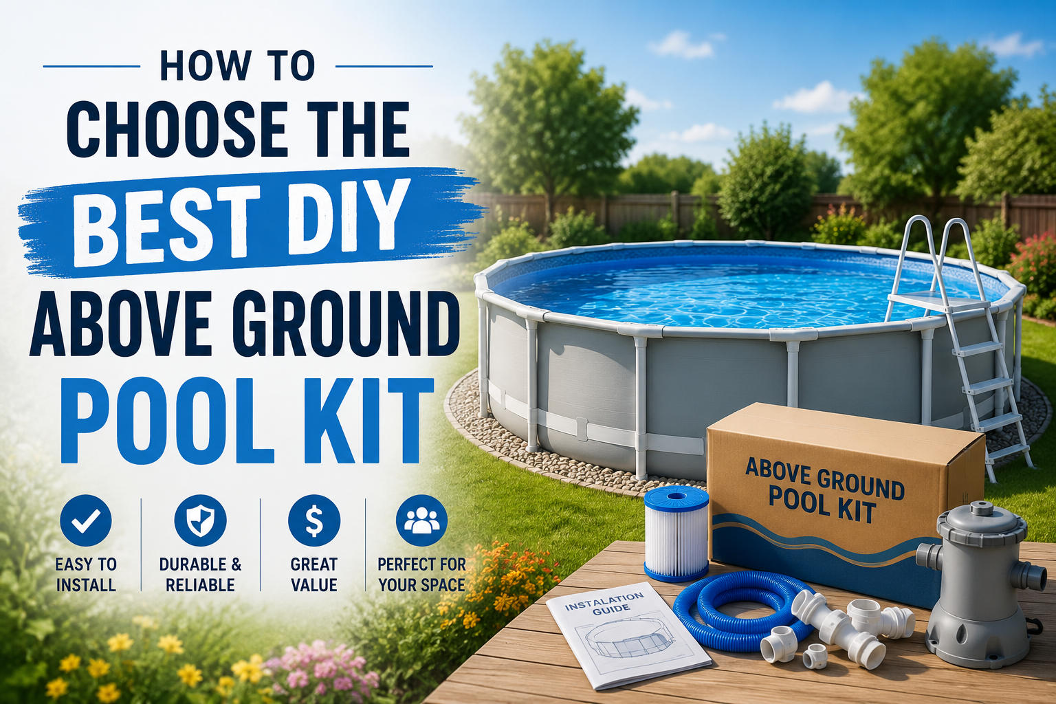 How to Choose the Best DIY Above Ground Pool Kit